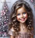 Beautiful Girl Christmas