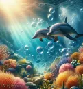 two Beautiful Dolphins