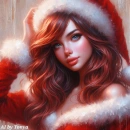 Pretty Christmas Girl 