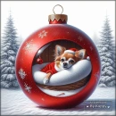 Chihuahua ornament 