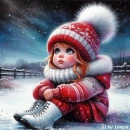 Pretty little Christmas girl #2