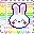 white bunny