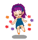 floating girl