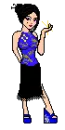 blue doll