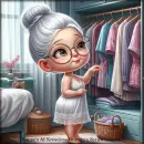 Grandma Series #4 Getting dressed 