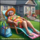 Grandma Series # 8 Sunbathing 