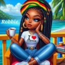 Pretty I love coffee girl (Robbie)