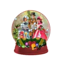 christmas carolers snow globe