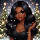 Pretty lady in black 