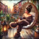 Girl relaxing 