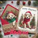 Christmas card - Andrea