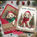 Christmas card - Gigia