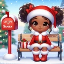 Cute little festive girl #2