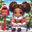 Cute little festive girl #3
