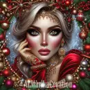 Christmas woman
