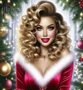 Beautiful Woman / Christmas #2