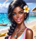 Beautiful Woman / Beachtime.