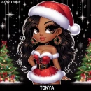 Cute festive girl 