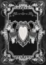 Black and White Lace Gotlic Background