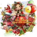 Merry Little Birthday ~ Ariel