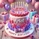 Birthday cake (Ariel)