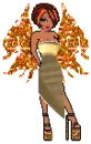 girl with brown wings