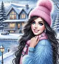 Girl in the Snow