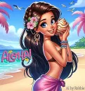 Aloha Pretty Girl