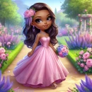 Pretty in pink girl 