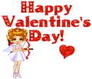 Happy Valentine's Day cupid doll