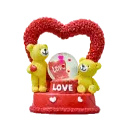 Love bears snow globe