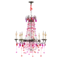 valentine's day crystal chandelier