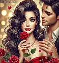 Valentines LOVE happy Couple.