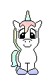 unicorn making magic stars