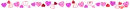 Valentine's Day heart divider