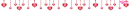 Valentine's Day heart divider
