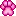 pink paw pixel