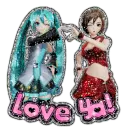 Hatsune Miku and Meiko