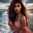 Beautiful beach babe #3