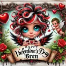 Happy Valentine day Bren