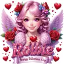 Happy Valentine day Robbie