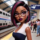 Train station cutie #2