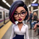Train station cutie #3
