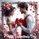 Valentine's Day (Robbie?)with Text