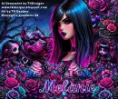 Melanie -Goth girl tag