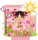doll with candies