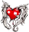 emo heart