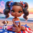4th of July cutie