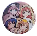 yuruyuri pin / button