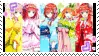 Quintessential quintuplets stamp